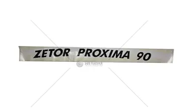 Nápis - levý pro zetor proxima 90 | 65.802.115