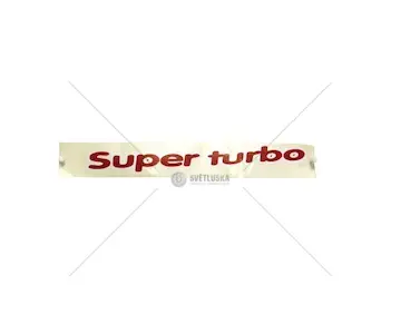 Nápis levý super turbo | 53.802.014