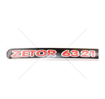 Nápis levý Zetor 6321 53802003
