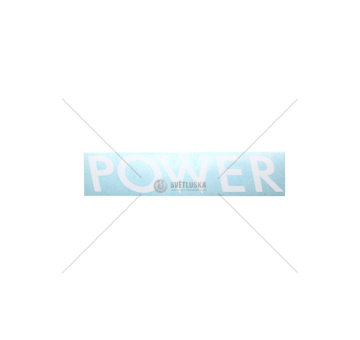 Nápis POWER boční pravý 65802026