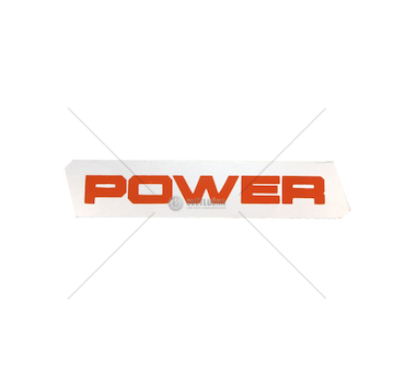 Nápis POWER levý 80802005