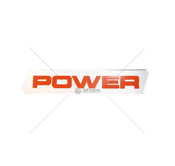 Nápis POWER pravý 80802004