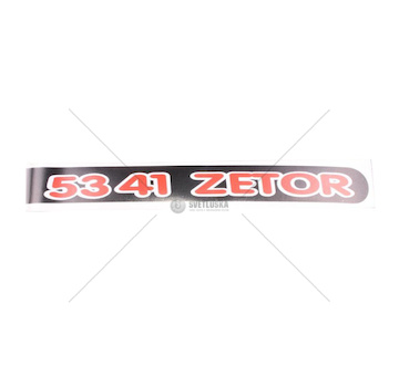 Nápis pravý Zetor 5341 53802018