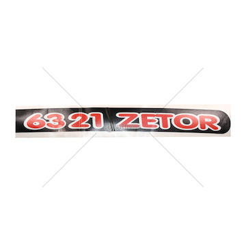 Nápis pravý Zetor 6321 53802001