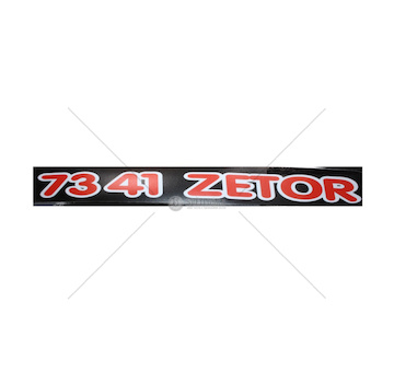 Nápis pravý Zetor 7341 53802006