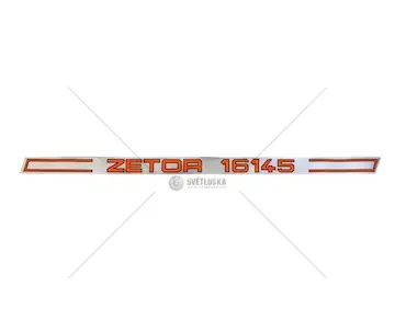 Nápis pro zetor 16145 - levý | 89.805.002