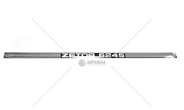 Nápis zadní 6245 | 2400-6245