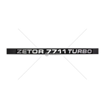 Nápis zadní - ZETOR 7711 24007711