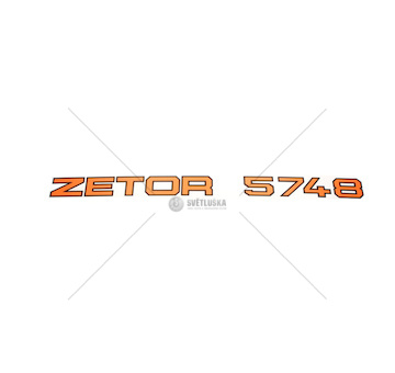 Nápis Zetor 5748 57485301