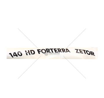 Nápis Zetor FORTERRA 140 Pravý 97802204