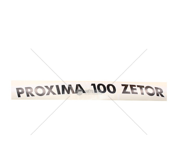 Nápis Zetor Proxima 100 Pravý 65802118
