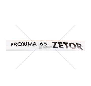 Nápis Zetor Proxima 65 Pravý 65802012