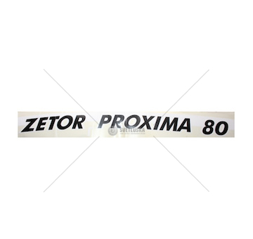 Nápis Zetor Proxima 80 Levý 65802113