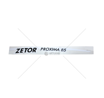 Nápis Zetor Proxima 85 Levý 65802015