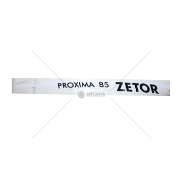 Nápis Zetor Proxima 85 Pravý 65802016