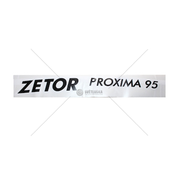 Nápis Zetor Proxima 95 Levý 65802017