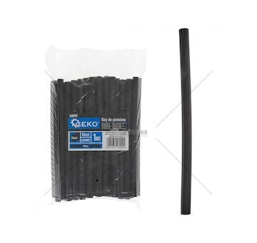 Náplň do tavné pistole, 11×200 mm, 1 kg, černé - GEKO