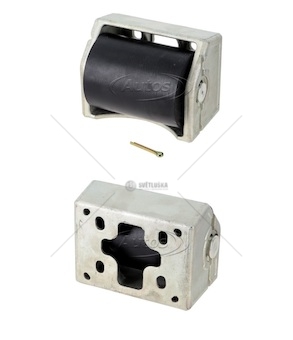 Nárazník - doraz pryžový válcový - 1 válec pr.26/99x 100x162mm schmitz 0525207_A