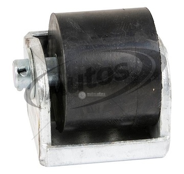 Nárazník - doraz pryžový válcový 100x110mm komplet  0174796_A