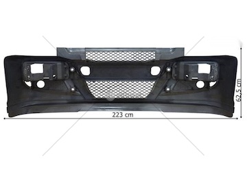 Nárazník Iveco Eurocargo 180 09- s otvory pro světla P/M Lamiro 0245EX