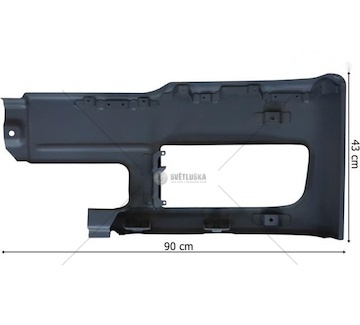 Nárazník MB Axor MP1 pravý Lamiro 18805EX