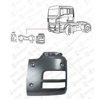 Nárazník přední - l man tga,tgs,tgx od 09.2007 0115027_A