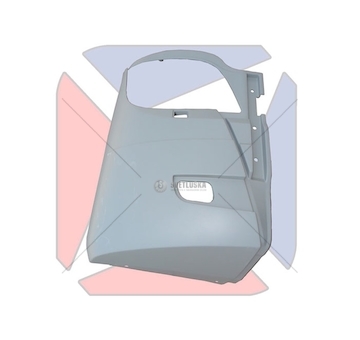 Nárazník přední SETRA SERIA 400 pravý POLMET P-2614