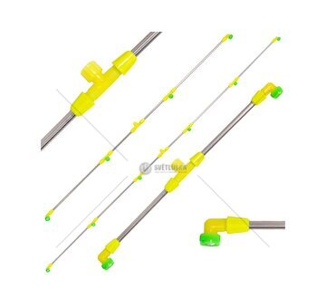 Nástavec na postřikovač, 6 trysek, šířka postřiku až 165 cm – GEKO