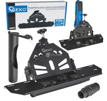 Nástavec pro řezání pod úhlem 45° pro úhlovou brusku 115 - 125 mm GEKO