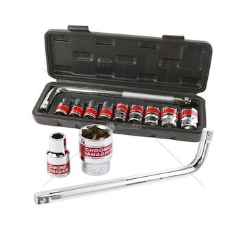 Nástrčné hlavice 10-24mm, 1/2