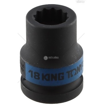 Nástrčný klíč 3/4 18MM 12-hran rázový king ton 651018M