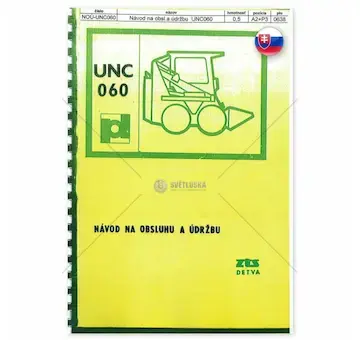 Návod na obsluhu a údržbu unc 060 | NOUNC060