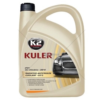 Nemrznoucí směs do chladiče -35 5L KULER pomerančová K2 T205P