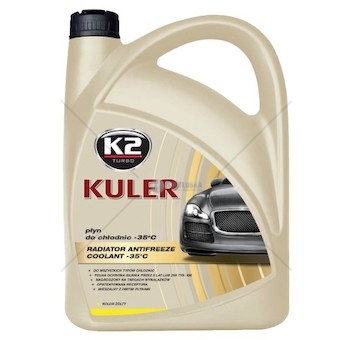 Nemrznoucí směs do chladiče -35 5L KULER žlutá K2 T205Y