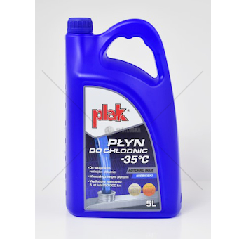 Nemrznoucí směs do chladiče -35 5L PLAK AUTORAD PLAK ATA080015