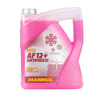 Nemrznoucí směs do chladiče -40 5L růžová G12 MANNOL MN4012-5