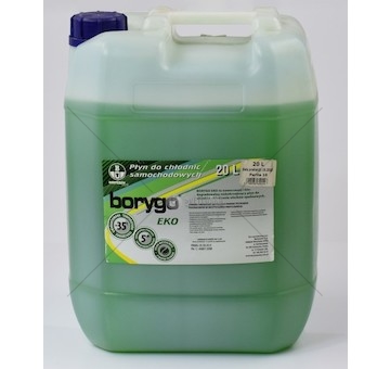 Nemrznoucí směs do chladiče BORYGO EKO 20L zelená BORYGO 5900986600146