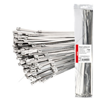 Nerezové stahovací pásky 7,9x600mm 100 ks AMiO-04327
