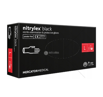Nitrilové rukavice Nitrylex Basic vel. L, 100 ks