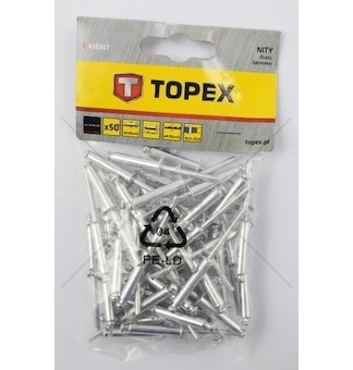 NITY ZRYWALNE 4,8*23MM 50SZT.KPL. TOPEX NIT6-8