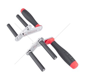 Nosič desek kovový, sada 2 ks, nosnost až 80 kg/pár - EXTOL PREMIUM