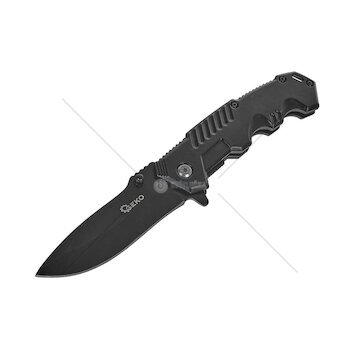 Nůž taktický zavírací BLACK SURVIVAL SERIES, 200/85 mm - GEKO