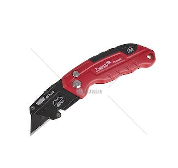 Nůž zavírací FASTVOLD s lichoběžníkovou čepelí 60×19×0,6 mm SK2H - TVARDY