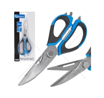 Nůžky 6v1, 230mm GEKO