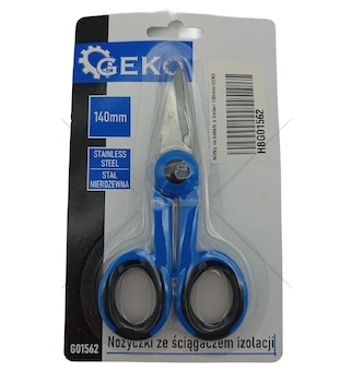 Nůžky na kabely a izolaci 140mm GEKO