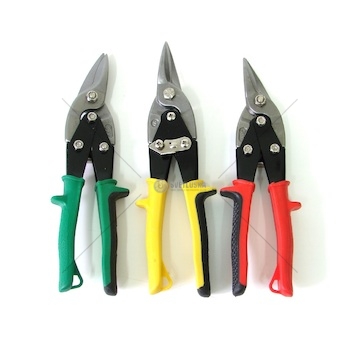 Nůžky na plech PRAVÉ zelené