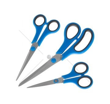 Nůžky univerzální, sada 3ks GEKO