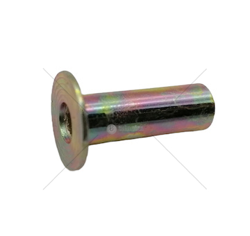 Nýt 6,35x17,5 železné dutý s plochou hlavou