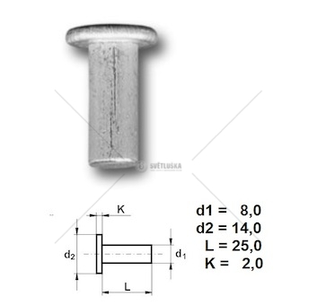 Nýt 8x25 al 0161733_A