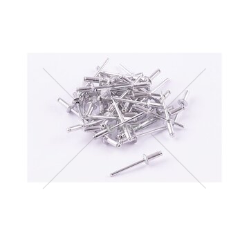 Nýty LOBSTER 4,0x10mm, sada 50ks, hliníkové